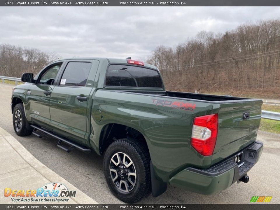 2021 Toyota Tundra SR5 CrewMax 4x4 Army Green / Black Photo #2