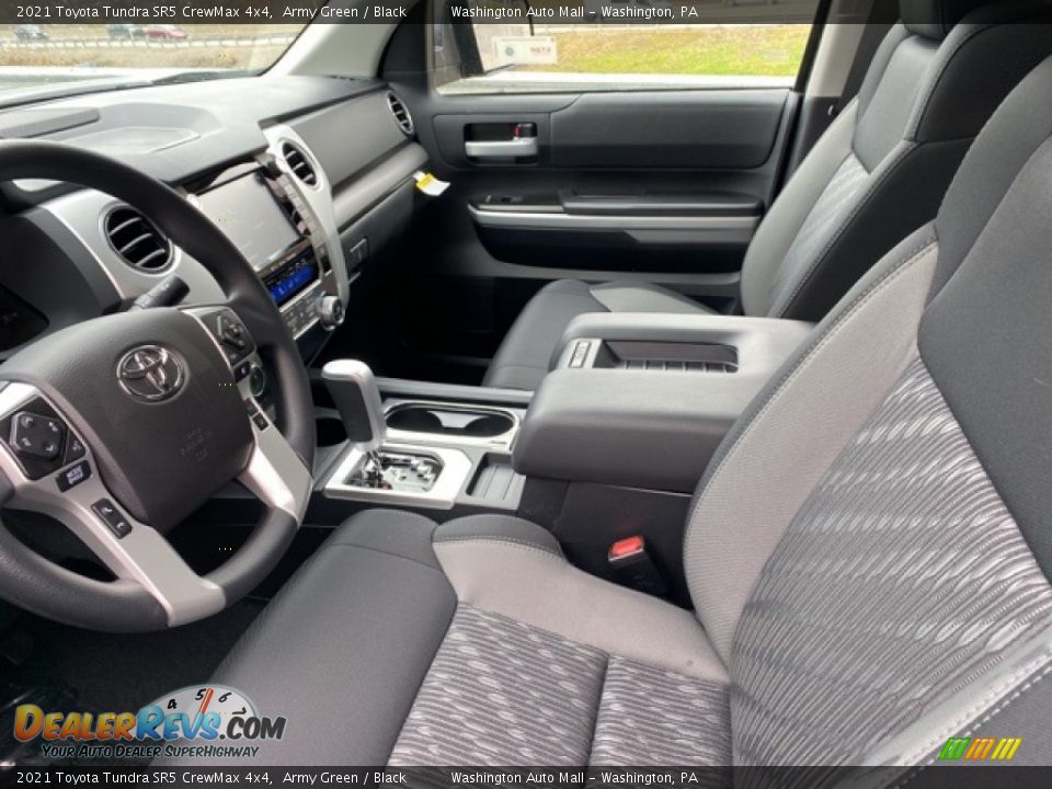 Front Seat of 2021 Toyota Tundra SR5 CrewMax 4x4 Photo #4
