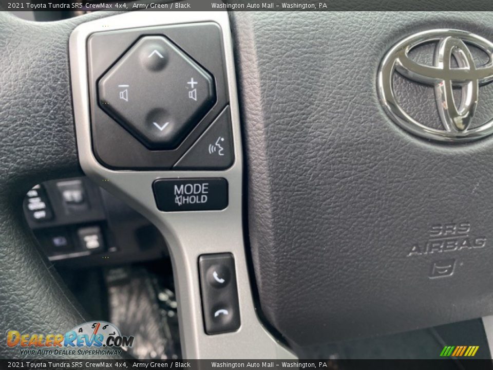 2021 Toyota Tundra SR5 CrewMax 4x4 Steering Wheel Photo #6
