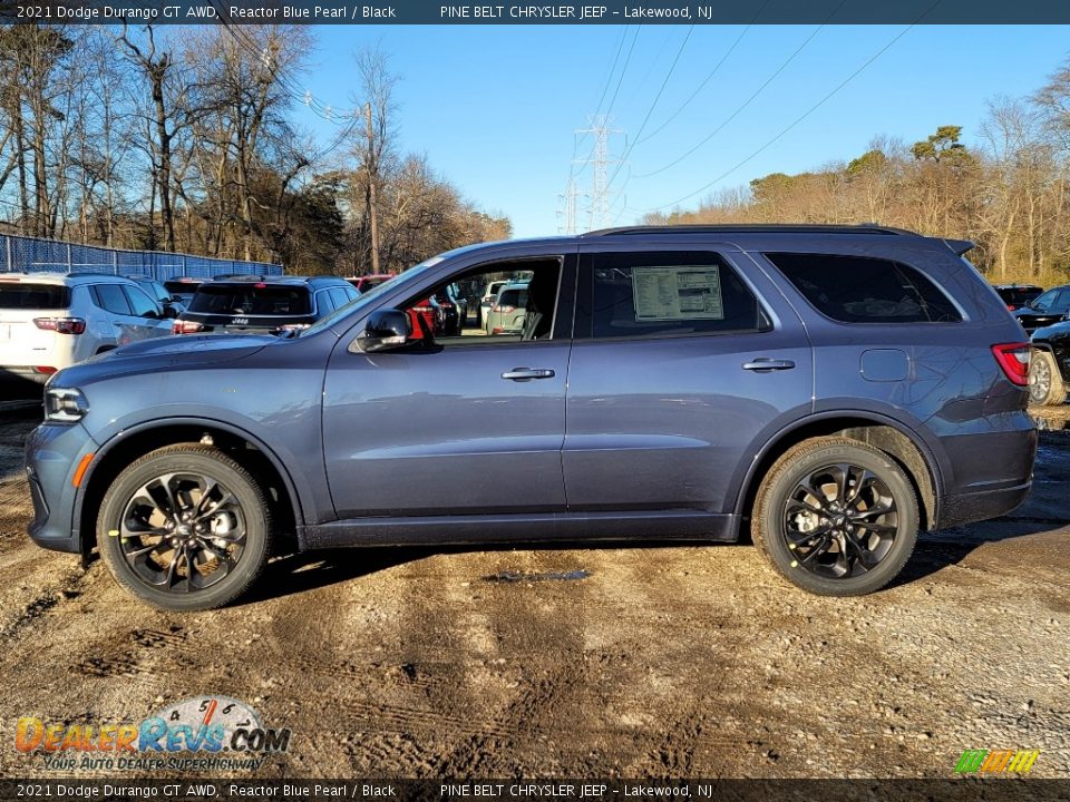 Reactor Blue Pearl 2021 Dodge Durango GT AWD Photo #4