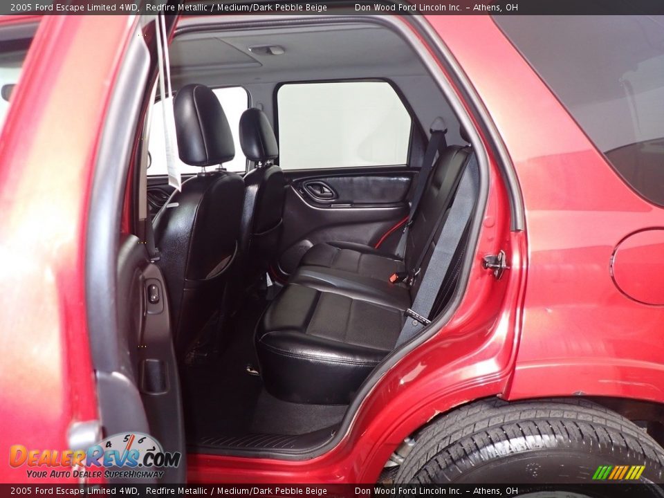 2005 Ford Escape Limited 4WD Redfire Metallic / Medium/Dark Pebble Beige Photo #35