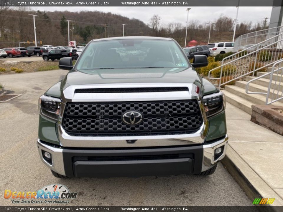 2021 Toyota Tundra SR5 CrewMax 4x4 Army Green / Black Photo #11