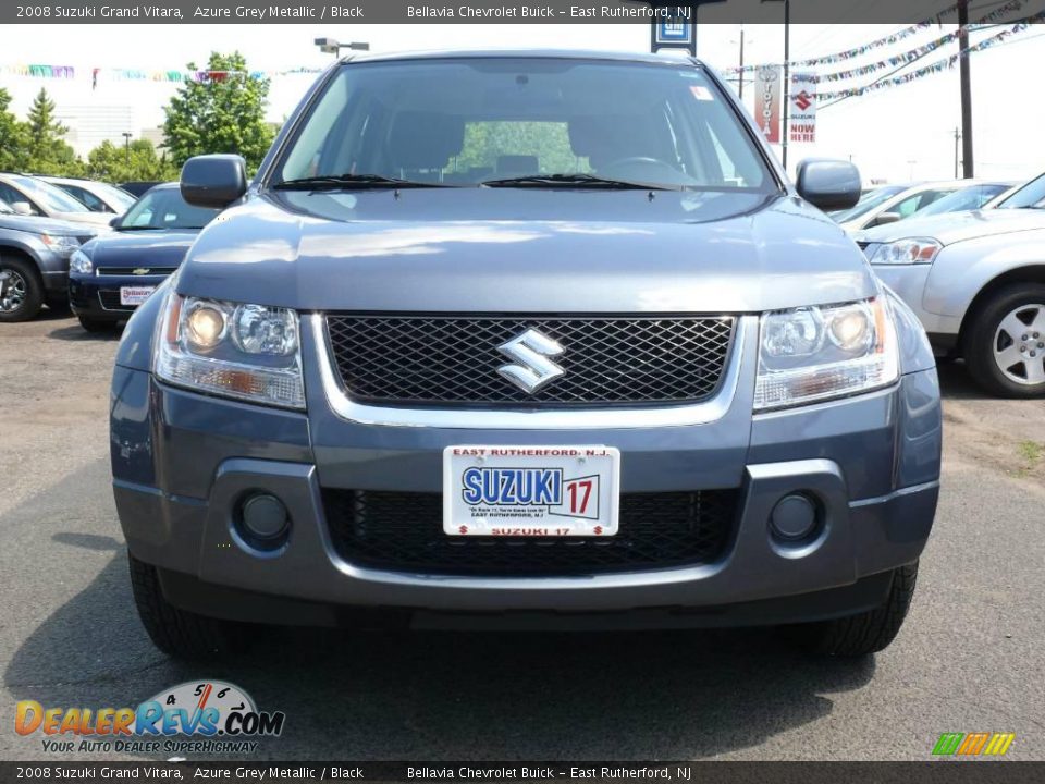2008 Suzuki Grand Vitara Azure Grey Metallic / Black Photo #2