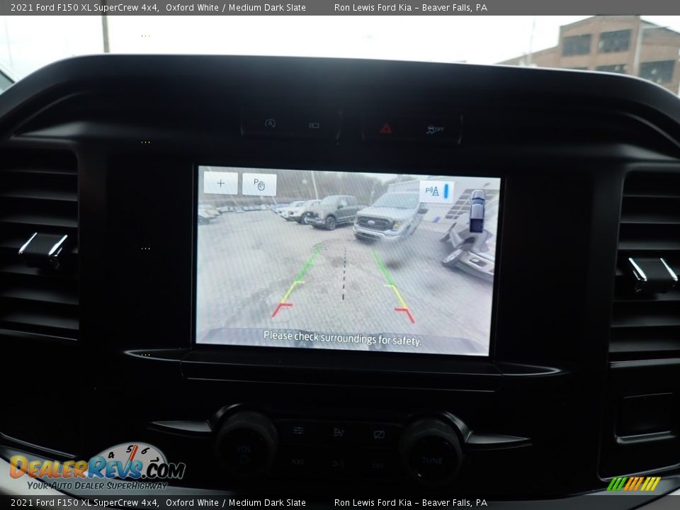 2021 Ford F150 XL SuperCrew 4x4 Oxford White / Medium Dark Slate Photo #16