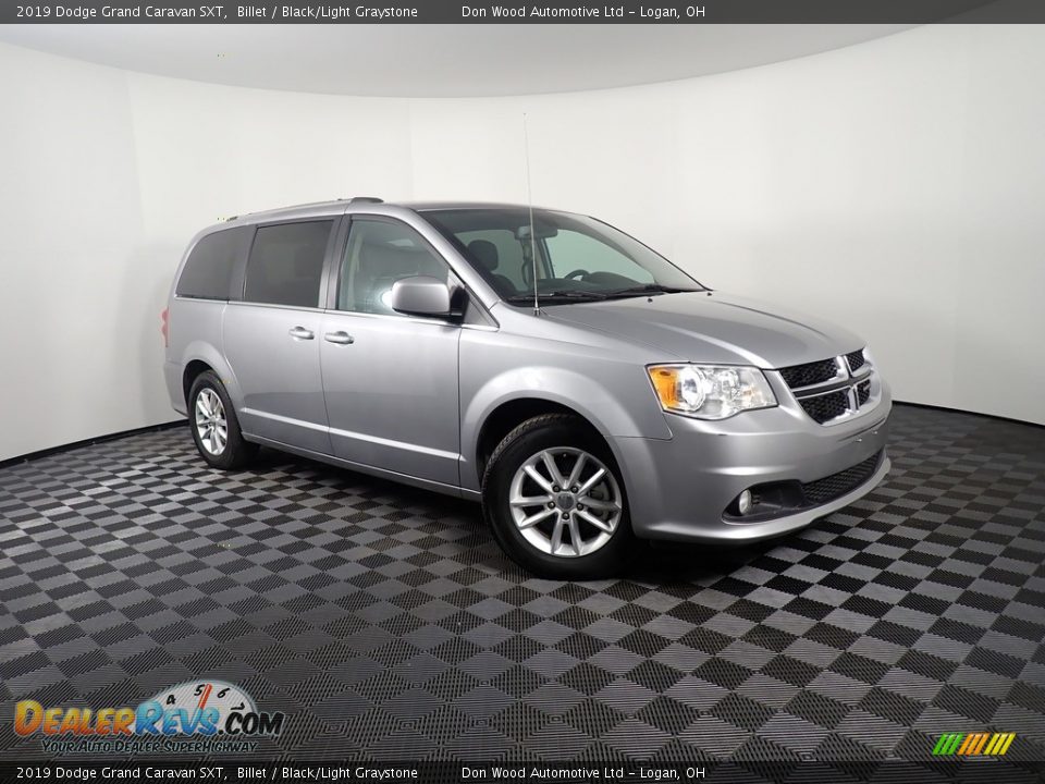 2019 Dodge Grand Caravan SXT Billet / Black/Light Graystone Photo #3