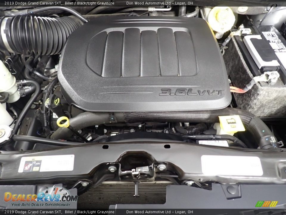2019 Dodge Grand Caravan SXT Billet / Black/Light Graystone Photo #7