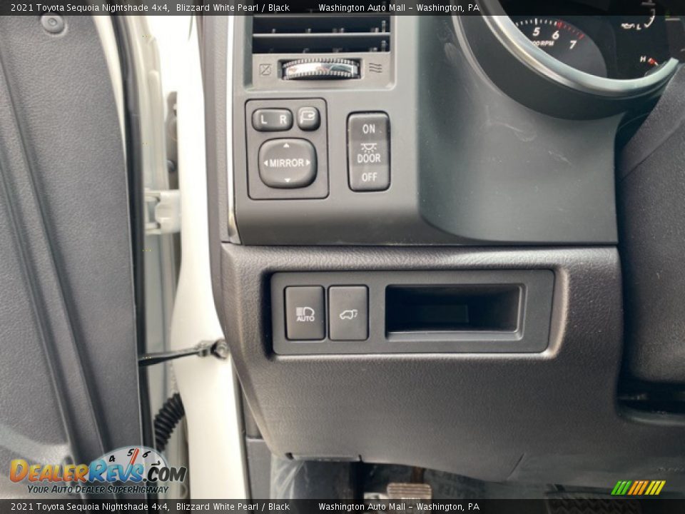 Controls of 2021 Toyota Sequoia Nightshade 4x4 Photo #19
