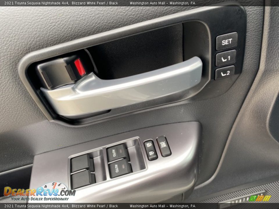 Controls of 2021 Toyota Sequoia Nightshade 4x4 Photo #21