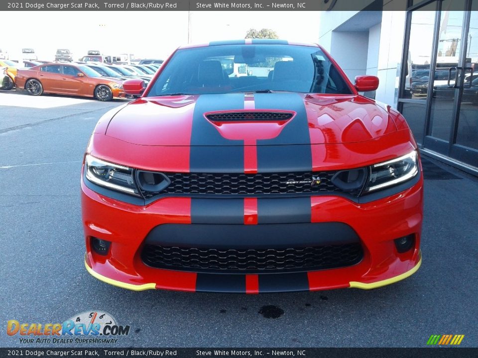 2021 Dodge Charger Scat Pack Torred / Black/Ruby Red Photo #4