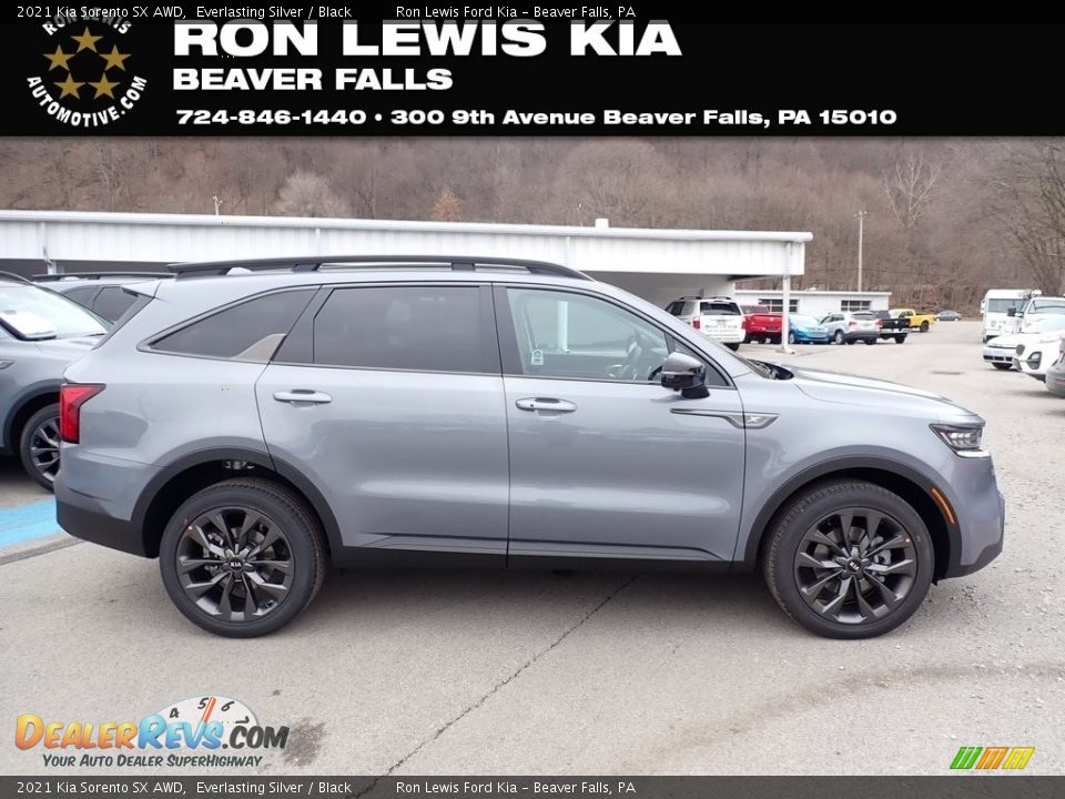 2021 Kia Sorento SX AWD Everlasting Silver / Black Photo #1