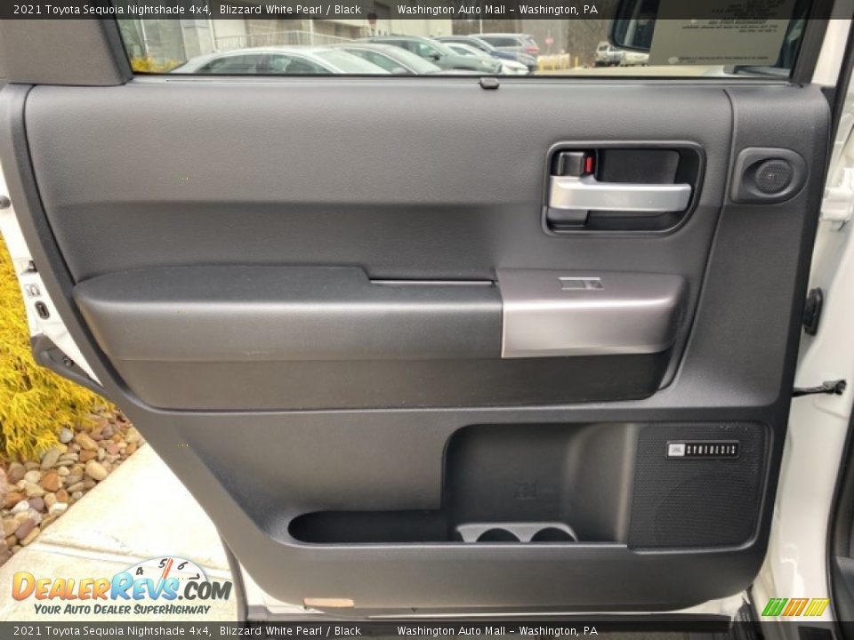 Door Panel of 2021 Toyota Sequoia Nightshade 4x4 Photo #35