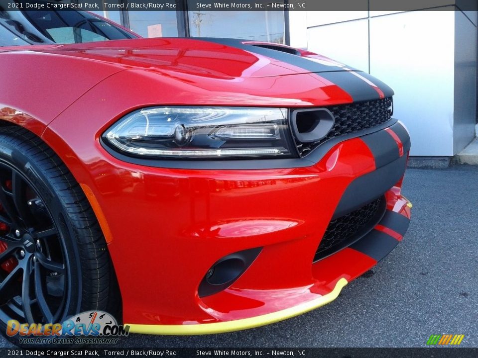 2021 Dodge Charger Scat Pack Torred / Black/Ruby Red Photo #11