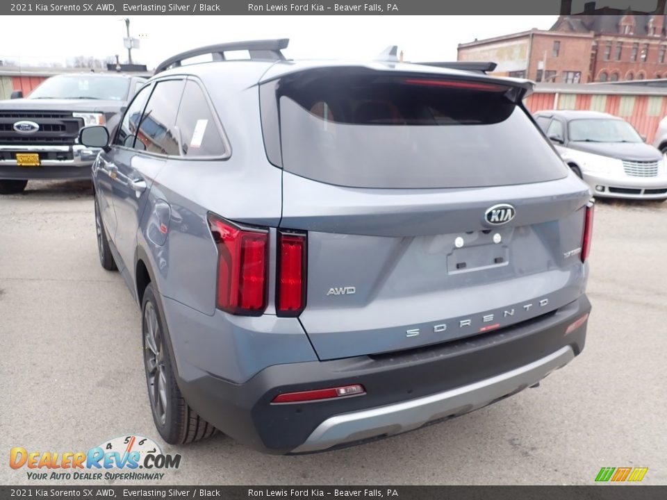 2021 Kia Sorento SX AWD Everlasting Silver / Black Photo #7