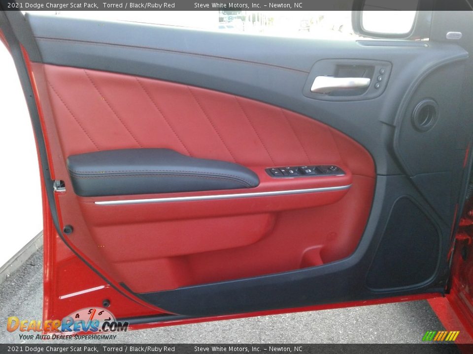 2021 Dodge Charger Scat Pack Torred / Black/Ruby Red Photo #14