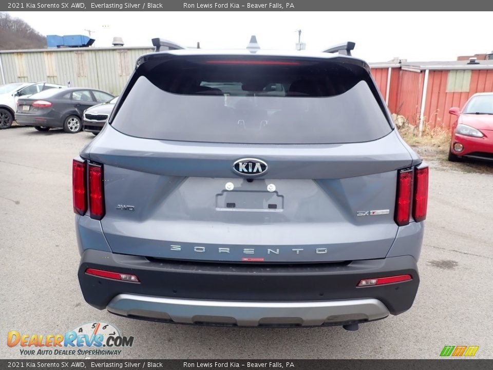 2021 Kia Sorento SX AWD Everlasting Silver / Black Photo #8
