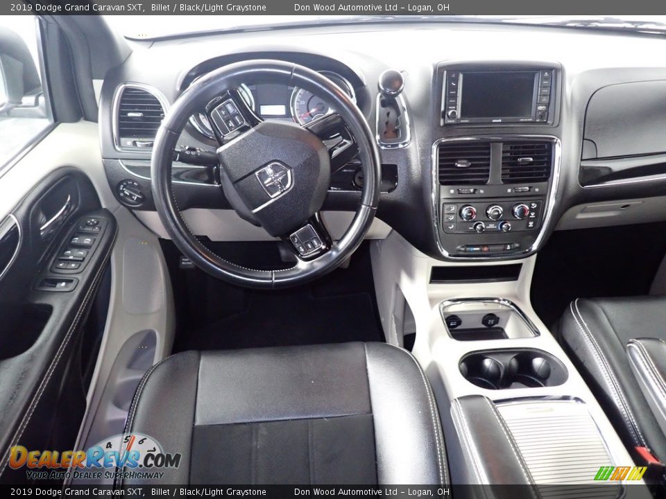 2019 Dodge Grand Caravan SXT Billet / Black/Light Graystone Photo #28