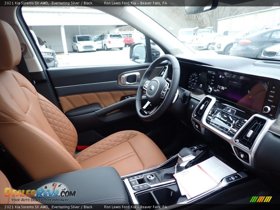 2021 Kia Sorento SX AWD Everlasting Silver / Black Photo #12