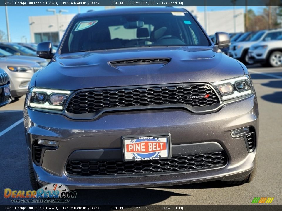 2021 Dodge Durango GT AWD Granite Metallic / Black Photo #3