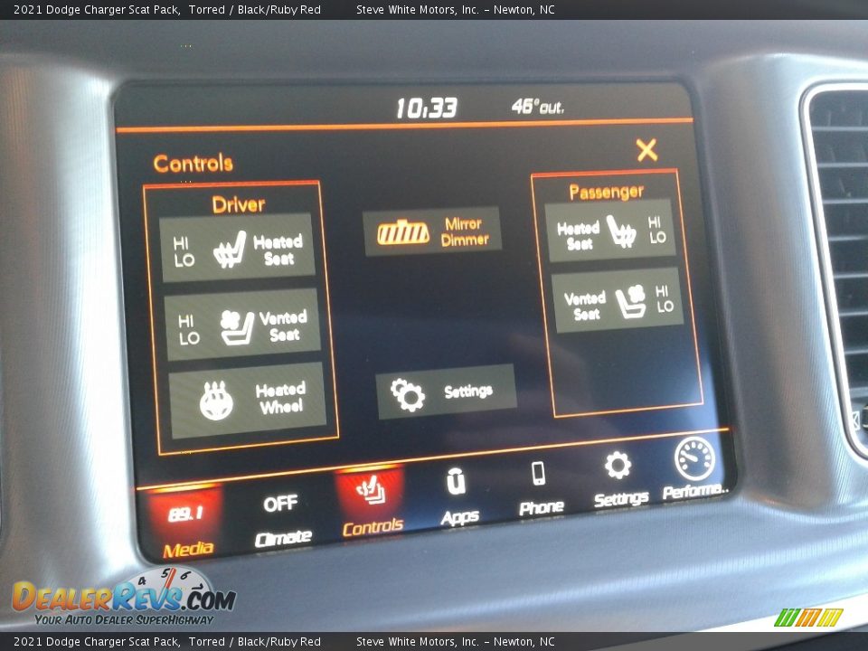 2021 Dodge Charger Scat Pack Torred / Black/Ruby Red Photo #20