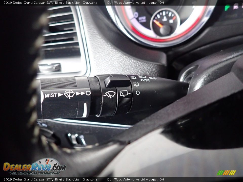 2019 Dodge Grand Caravan SXT Billet / Black/Light Graystone Photo #36