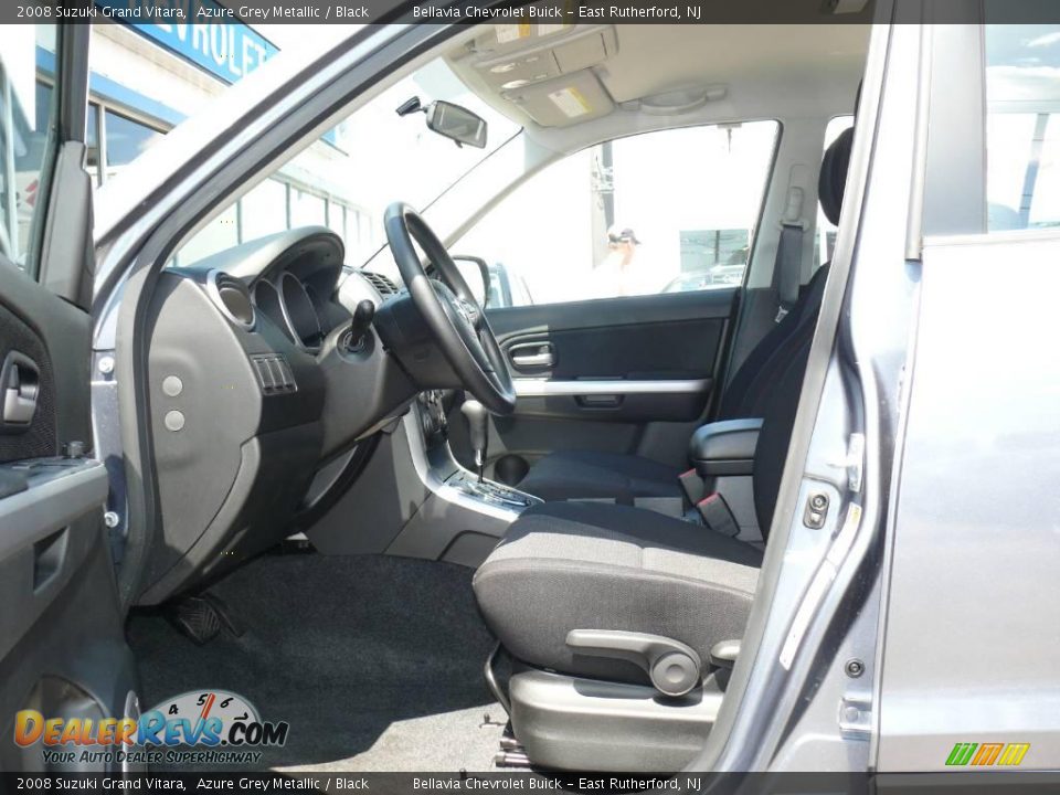 2008 Suzuki Grand Vitara Azure Grey Metallic / Black Photo #7