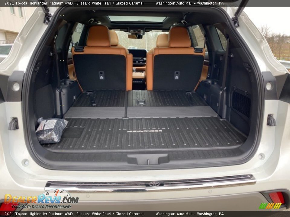 2021 Toyota Highlander Platinum AWD Trunk Photo #28