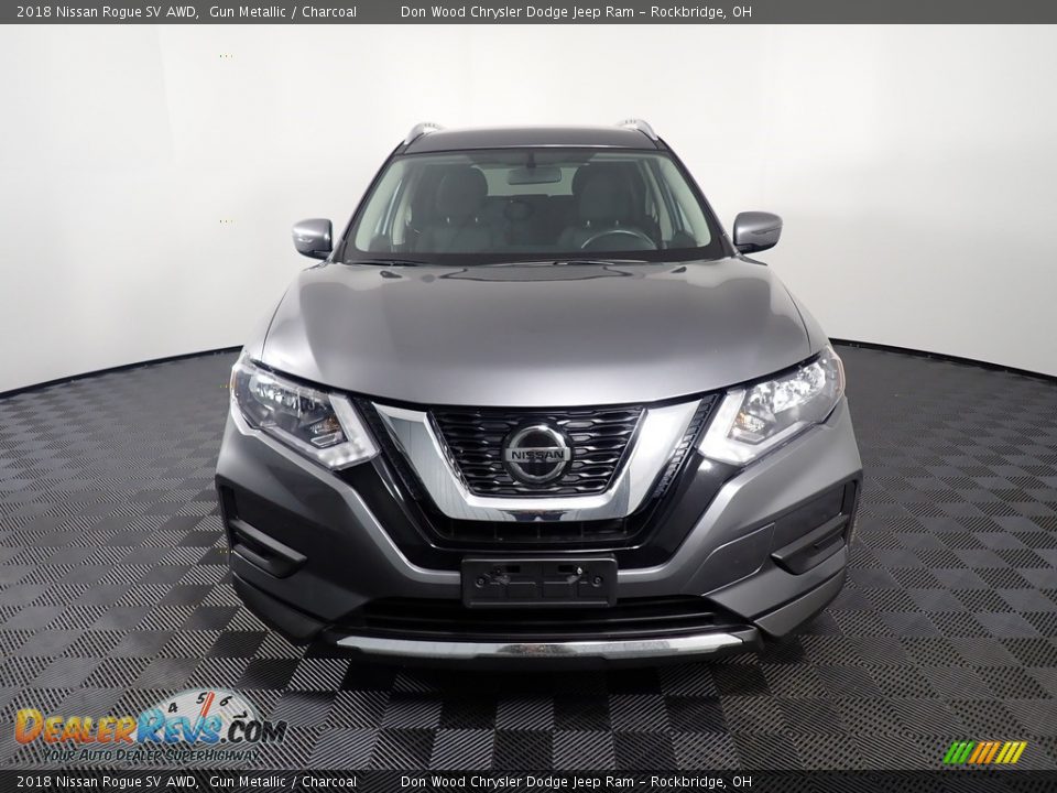 2018 Nissan Rogue SV AWD Gun Metallic / Charcoal Photo #5