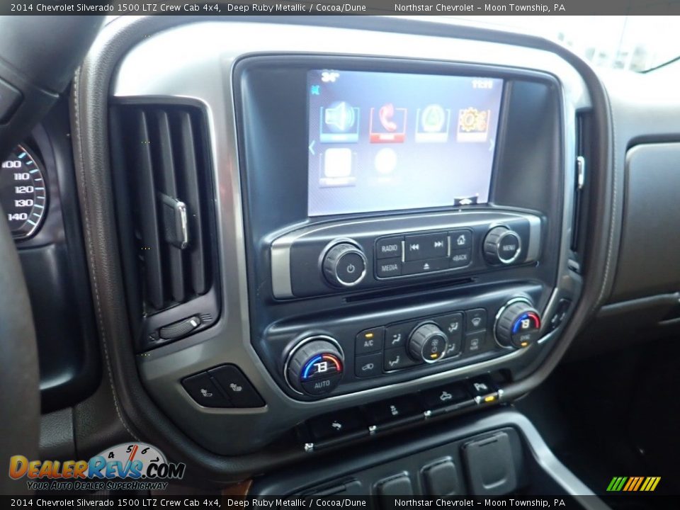 2014 Chevrolet Silverado 1500 LTZ Crew Cab 4x4 Deep Ruby Metallic / Cocoa/Dune Photo #27