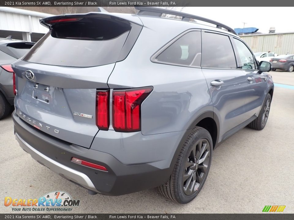 2021 Kia Sorento SX AWD Everlasting Silver / Black Photo #2