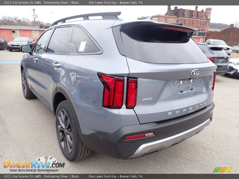 2021 Kia Sorento SX AWD Everlasting Silver / Black Photo #6