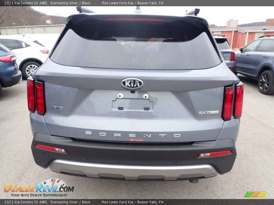 2021 Kia Sorento SX AWD Everlasting Silver / Black Photo #7