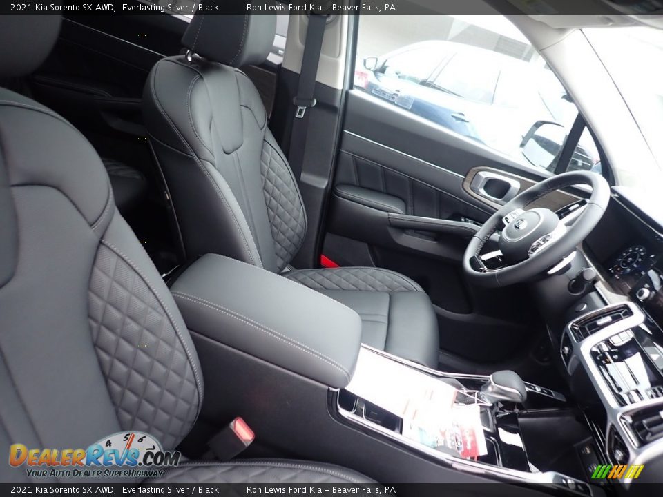 Front Seat of 2021 Kia Sorento SX AWD Photo #9