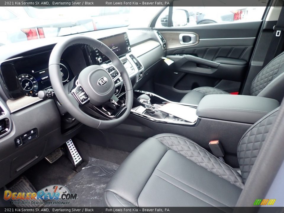 2021 Kia Sorento SX AWD Everlasting Silver / Black Photo #12
