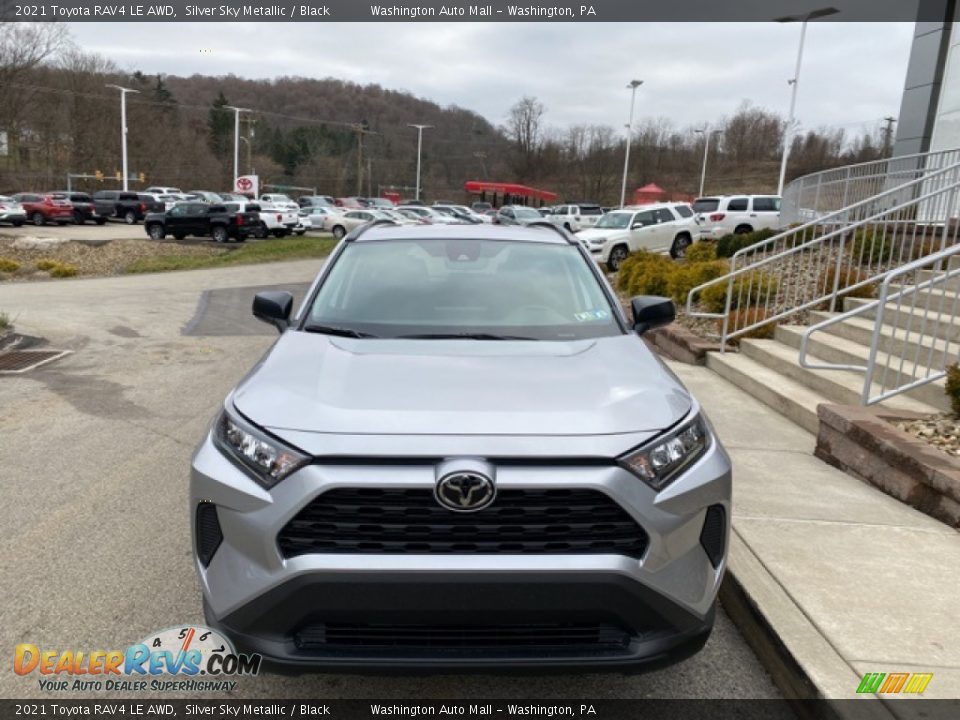 2021 Toyota RAV4 LE AWD Silver Sky Metallic / Black Photo #11