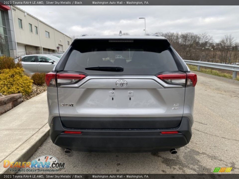 2021 Toyota RAV4 LE AWD Silver Sky Metallic / Black Photo #14