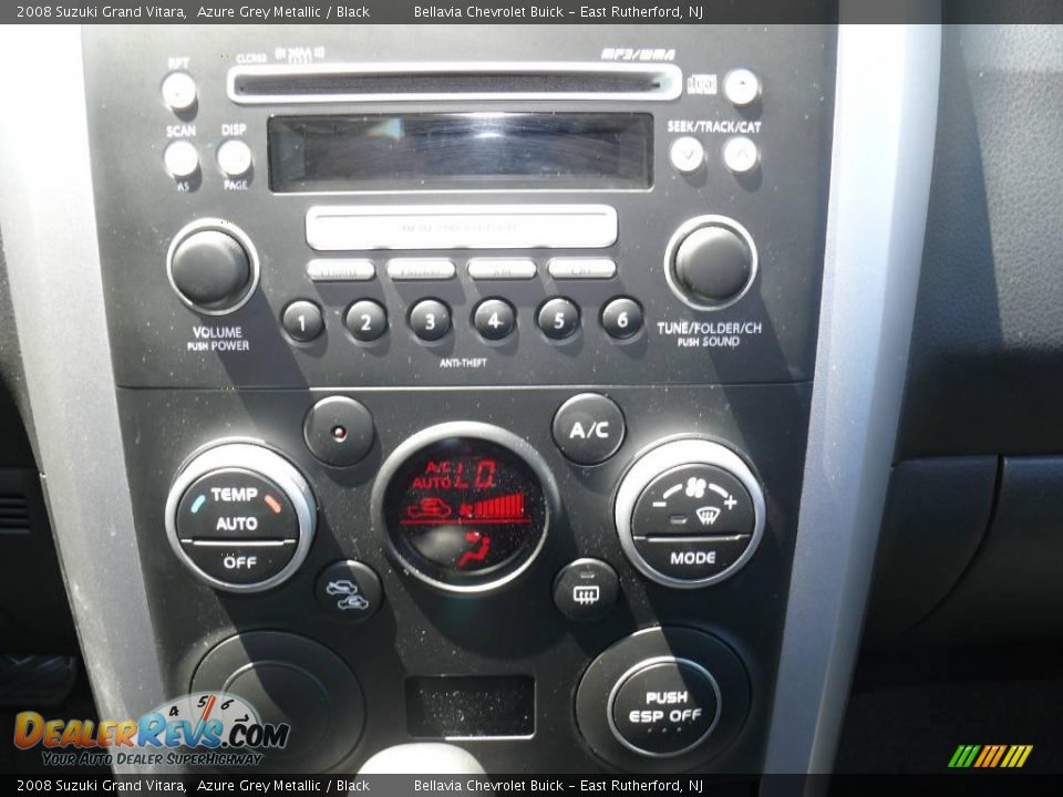 2008 Suzuki Grand Vitara Azure Grey Metallic / Black Photo #10