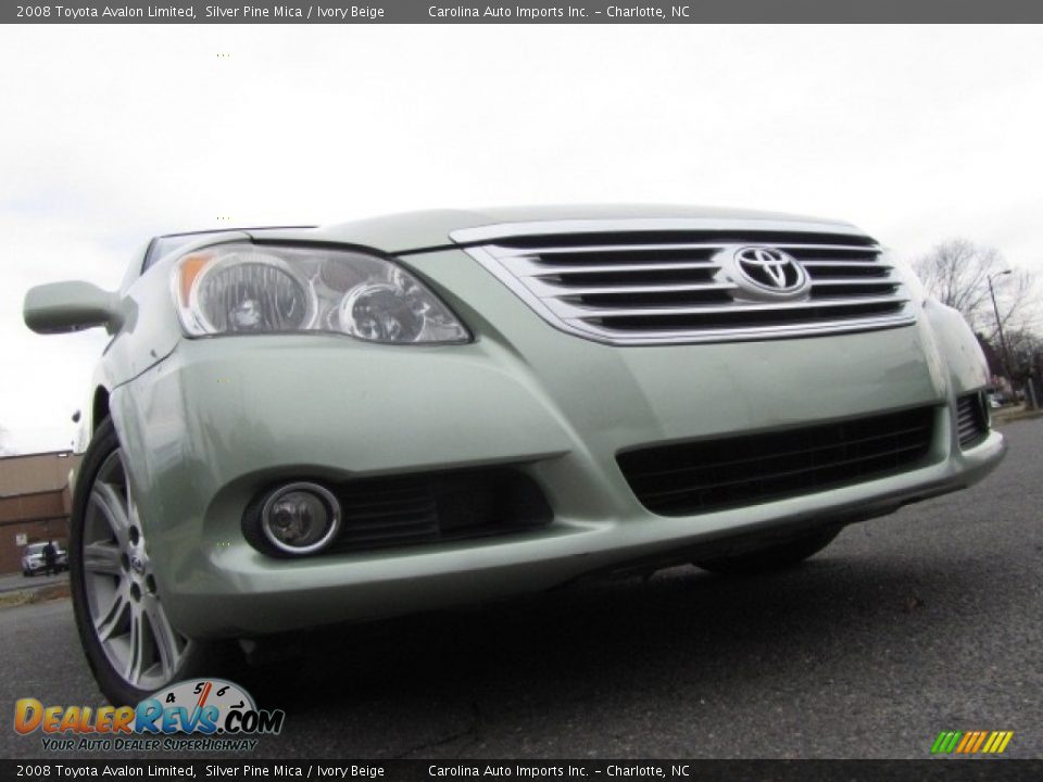 2008 Toyota Avalon Limited Silver Pine Mica / Ivory Beige Photo #2