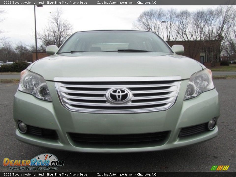 2008 Toyota Avalon Limited Silver Pine Mica / Ivory Beige Photo #4