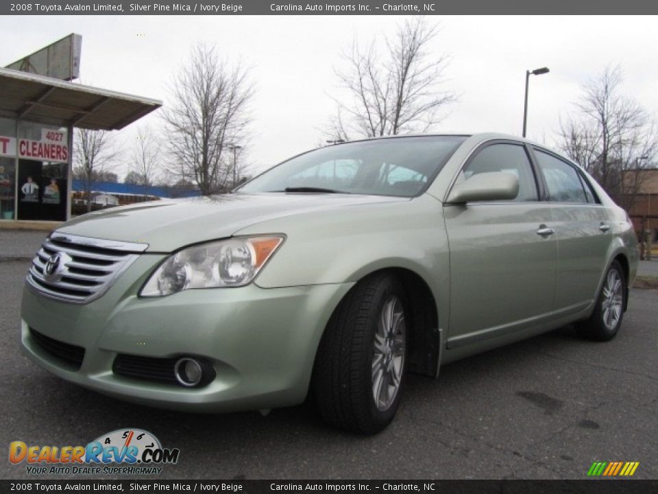 2008 Toyota Avalon Limited Silver Pine Mica / Ivory Beige Photo #6