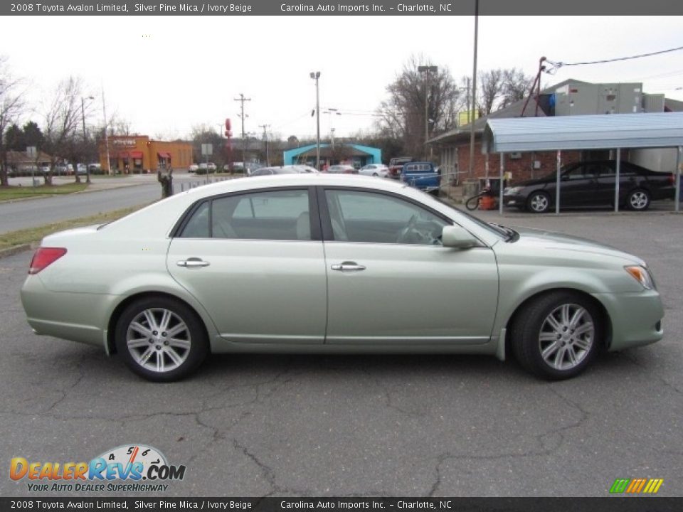 2008 Toyota Avalon Limited Silver Pine Mica / Ivory Beige Photo #11