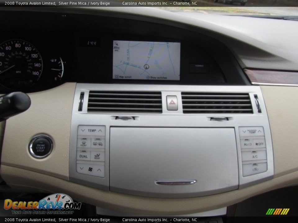 2008 Toyota Avalon Limited Silver Pine Mica / Ivory Beige Photo #15