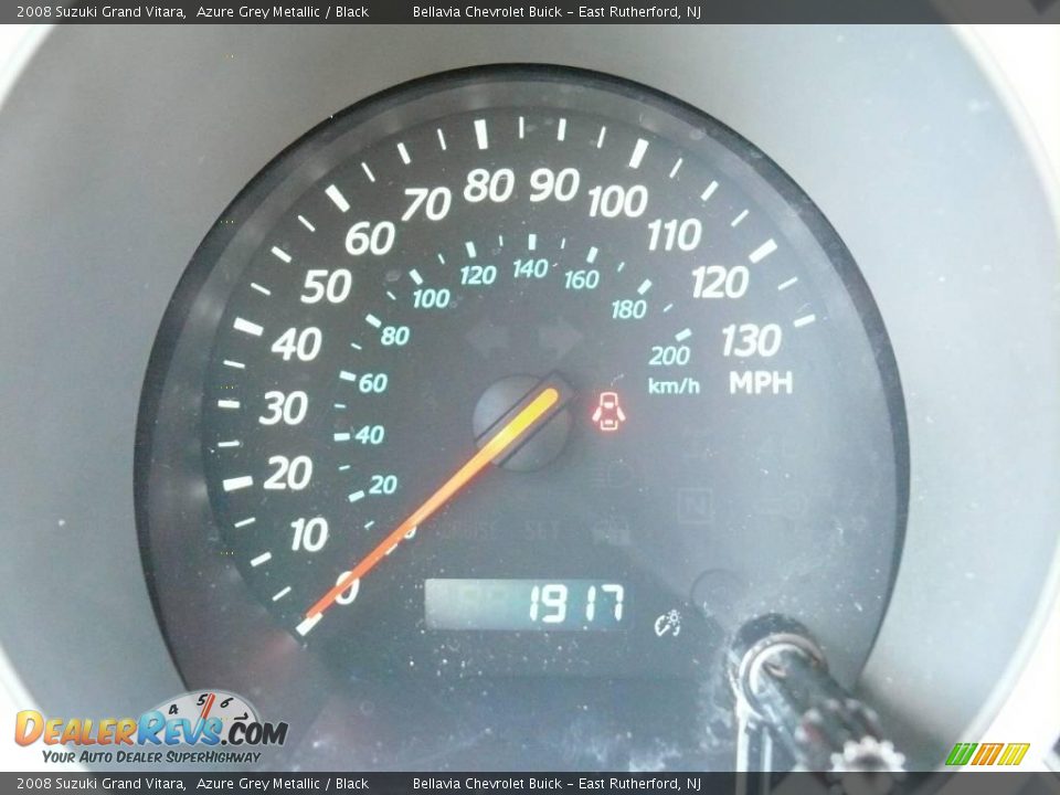 2008 Suzuki Grand Vitara Azure Grey Metallic / Black Photo #11