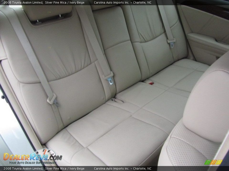 2008 Toyota Avalon Limited Silver Pine Mica / Ivory Beige Photo #24
