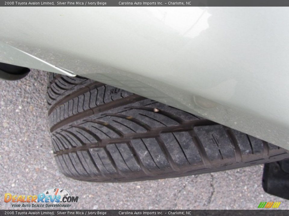 2008 Toyota Avalon Limited Silver Pine Mica / Ivory Beige Photo #27