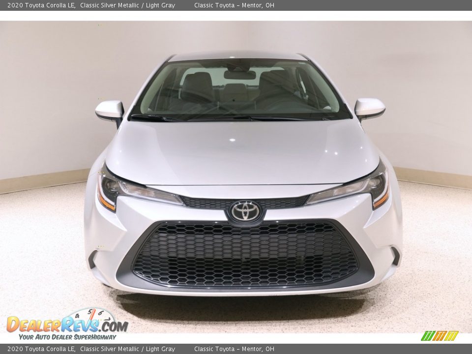 2020 Toyota Corolla LE Classic Silver Metallic / Light Gray Photo #2