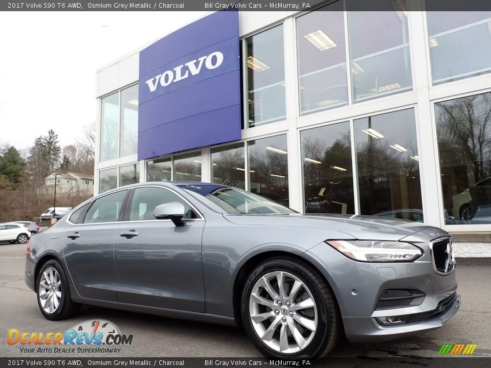 Front 3/4 View of 2017 Volvo S90 T6 AWD Photo #1