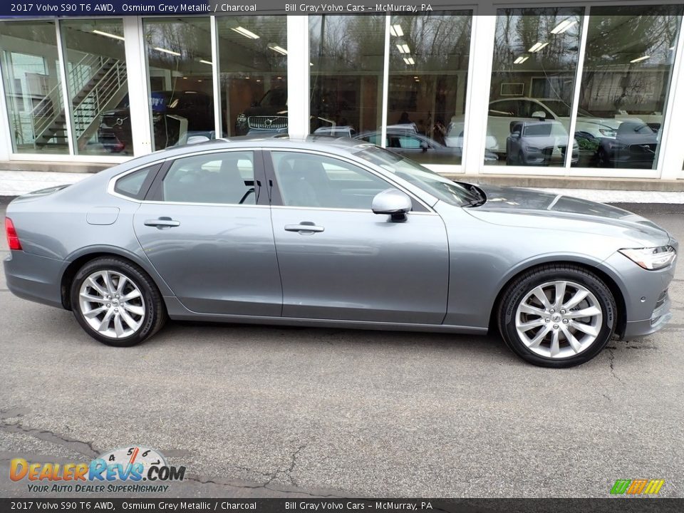 Osmium Grey Metallic 2017 Volvo S90 T6 AWD Photo #2