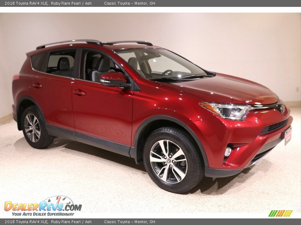 2018 Toyota RAV4 XLE Ruby Flare Pearl / Ash Photo #1
