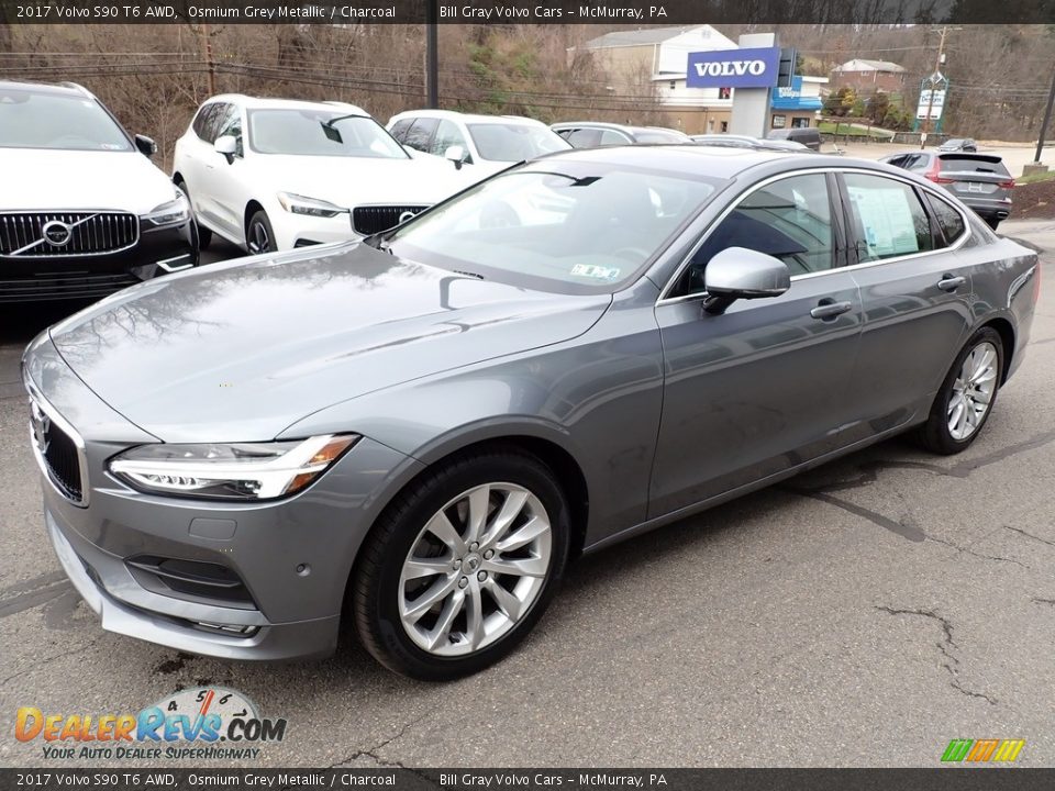 Osmium Grey Metallic 2017 Volvo S90 T6 AWD Photo #8