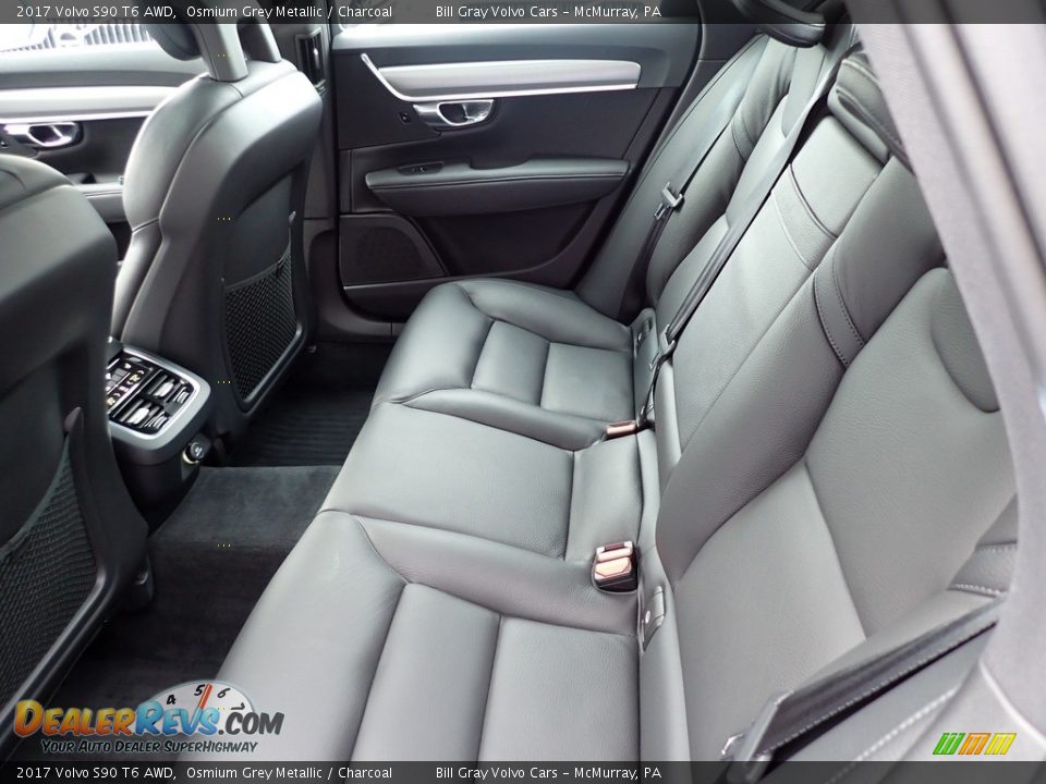 Rear Seat of 2017 Volvo S90 T6 AWD Photo #12